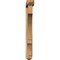 Ekena Millwork Balboa Arts and Crafts Smooth Bracket w/ Offset Brace, Western Red Cedar, 5 1/2"W x 36"D x 48"H BKT0604X36X48BOA03SWR - alternate 3